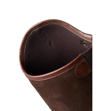 Mini-chaps Horze Wicklow avec perforations fleuries Mini-chaps Horze Wicklow avec perforations fleuries