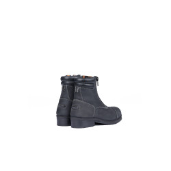 Boots Jodhpur Horze Blake en cuir pour enfant Noir Boots Jodhpur Horze Blake en cuir pour enfant Noir