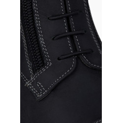 Boots Jodhpur Horze Blake en cuir pour enfant Noir Boots Jodhpur Horze Blake en cuir pour enfant Noir