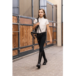 Pantalon pour enfants Horze Felicia Marine foncé Bleu