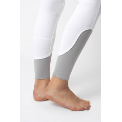Pantalon d'équitation Horze Felicia fond intégral grip Blanc brillant