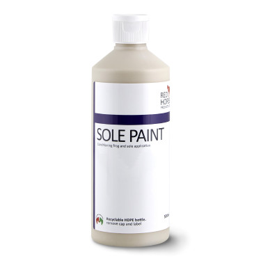 Sole Paint Red Horse Sole Paint Red Horse