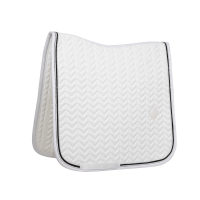 Tapis de selle Metal Chain Dressage Kentucky Blanc Tapis de selle Metal Chain Dressage Kentucky Blanc