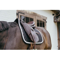 Tapis de selle Plaited Cord Dressage Kentucky Marine Bleu marine Tapis de selle Plaited Cord Dressage Kentucky Marine Bleu marine