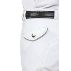 Pantalon Equi-Theme Verona Femme Blanc Pantalon Equi-Theme Verona Femme Blanc