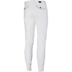 Pantalon Equi-Theme Verona Femme Blanc Pantalon Equi-Theme Verona Femme Blanc