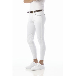 Pantalon Equi-Theme Verona Femme Blanc Pantalon Equi-Theme Verona Femme Blanc