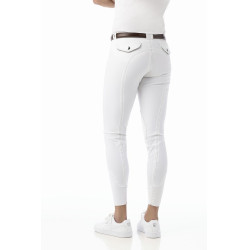 Pantalon Equi-Theme Verona Femme Blanc Pantalon Equi-Theme Verona Femme Blanc