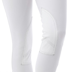 Pantalon Equi-Theme Verona Femme Blanc Pantalon Equi-Theme Verona Femme Blanc