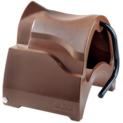 Porte-selle Saddle Box roulant La Gée Chocolat Marron