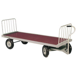 Chariot 4 Roues Galvanise La Gée