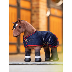 Chemise séchante en mesh pour jouet Mini Poney LeMieux Marine Bleu marine