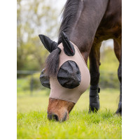 Masque anti-mouches LeMieux Bug Relief Full Walnut Marron