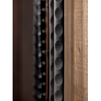 Rênes Magna Grip Rubber LeMieux Noir / argenté