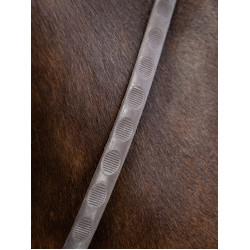 Rênes Magna Grip Rubber LeMieux Marron / argenté Rênes Magna Grip Rubber LeMieux Marron / argenté