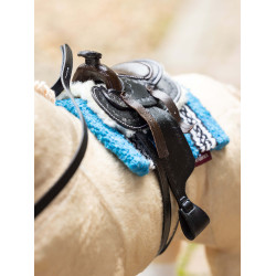 Selle Western pour jouet Mini Poney LeMieux Noir