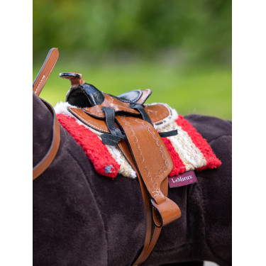 Selle Western tan pour jouet Mini Poney LeMieux Selle Western tan pour jouet Mini Poney LeMieux