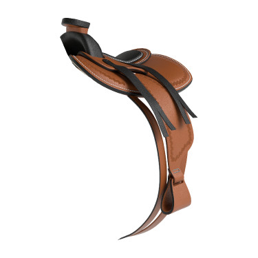 Selle Western tan pour jouet Toy Pony