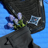 Bonnet Jump'In Noir / bleu roi