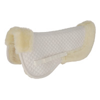 Amortisseur en fourrure synthétique Covalliero Blanc