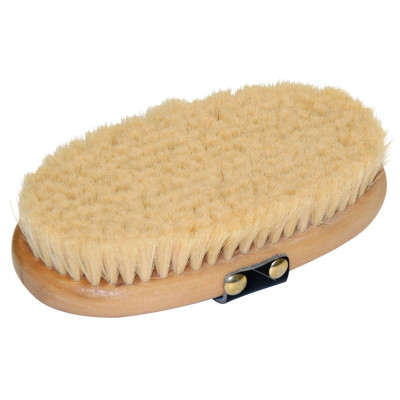 Brosse douce Brush&Co poil de chèvre Kerbl Nature