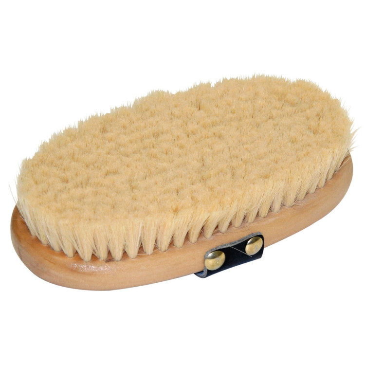 Brosse douce Brush&Co poil de chèvre Kerbl