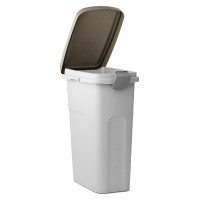 Conteneur à aliments Petfood Kerbl Blanc / marron Conteneur à aliments Petfood Kerbl Blanc / marron