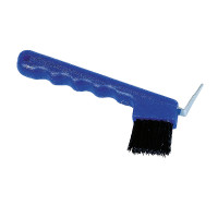 Cure-pieds avec brosse Kerbl Bleu