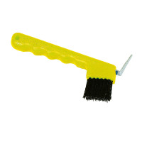 Cure-pieds avec brosse Kerbl Jaune