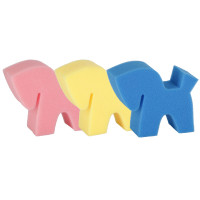 Éponge mousse Flecki Kerbl Bleu / rose / jaune
