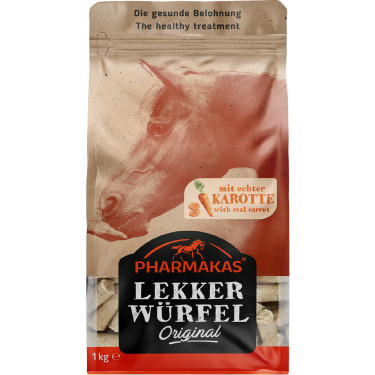 Friandises pour chevaux à la carotte Pharmakas Friandises pour chevaux à la carotte Pharmakas