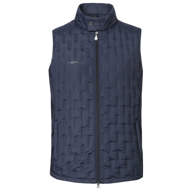 Gilet bi-matière homme Covalliero