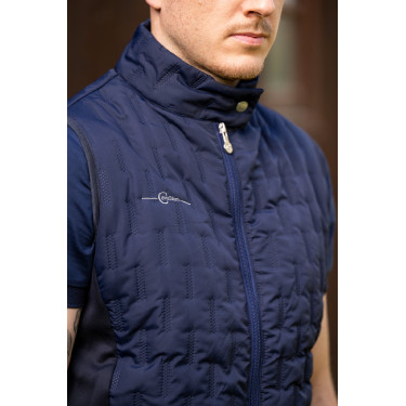 Gilet bi-matière homme Covalliero Gilet bi-matière homme Covalliero