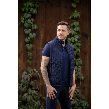 Gilet bi-matière homme Covalliero Gilet bi-matière homme Covalliero