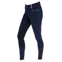 Pantalon d'équitation Basic Plus LS femme Covalliero Bleu