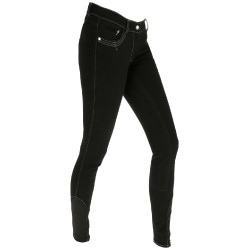 Pantalon d'équitation Basic Plus LS femme Covalliero Noir