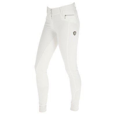 Pantalon d'équitation Detroit LS femme Covalliero Blanc