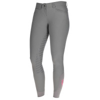 Pantalon Janne x PinkRibbon fond intégral grip femme Covalliero Graphite