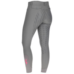 Pantalon Janne x PinkRibbon fond intégral grip femme Covalliero Graphite Gris Pantalon Janne x PinkRibbon fond intégral grip femme Covalliero Graphite Gris