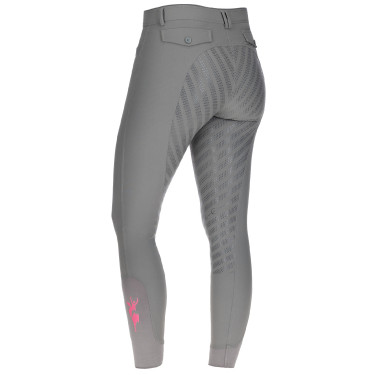 Pantalon Janne x PinkRibbon fond intégral grip femme Covalliero Pantalon Janne x PinkRibbon fond intégral grip femme Covalliero