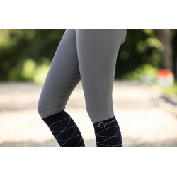 Pantalon Janne x PinkRibbon fond intégral grip femme Covalliero Graphite Gris Pantalon Janne x PinkRibbon fond intégral grip femme Covalliero Graphite Gris