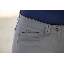 Pantalon Janne x PinkRibbon fond intégral grip femme Covalliero Graphite Gris Pantalon Janne x PinkRibbon fond intégral grip femme Covalliero Graphite Gris