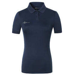 Polo femme manches courtes Covalliero Marine Bleu marine