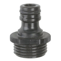 Raccord de tuyau Kerbl Noir