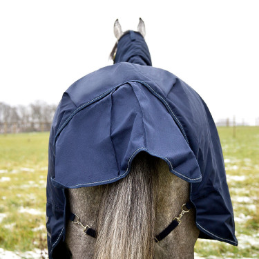 Couverture D'Hiver Pour Cheval Imperméable Et Respirante - Tissu Oxford, Tailles 90 à 115 Cm, Pour Extérieur Et Équitation