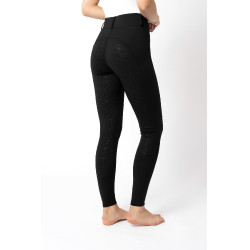 Leggings équitation à fond intégral Grip Horze Dea femme Noir