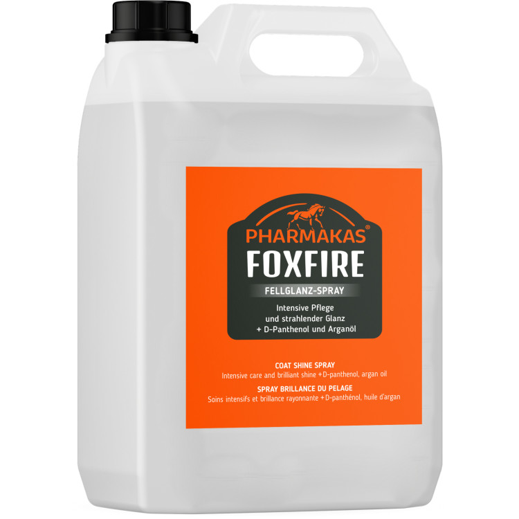 Démêlant lustrant Foxfire Pharmakas pour chevaux Démêlant lustrant Foxfire Pharmakas pour chevaux