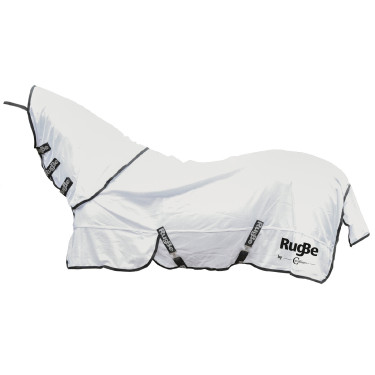 Couverture anti-mouche RugBe SuperFly blanche Covalliero Couverture anti-mouche RugBe SuperFly blanche Covalliero