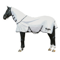 Couverture anti-mouche RugBe SuperFly blanche Covalliero Blanc