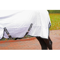 Couverture anti-mouche RugBe SuperFly blanche Covalliero Blanc